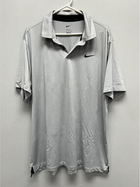 Nike Dri-FIT Gray Polo Shirt